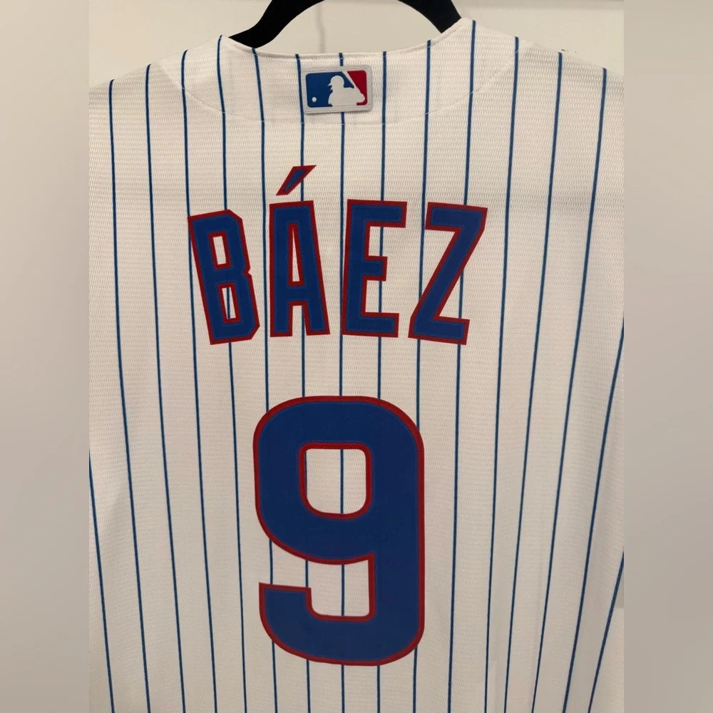 Nike Cubs baseball #9 Báez jersey